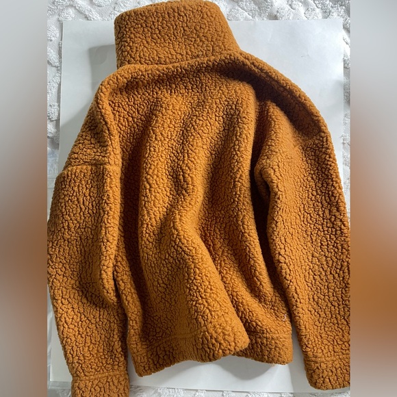 J. Crew Vintage Fleece Snap Collar Sherpa Pullover - Picture 9 of 9